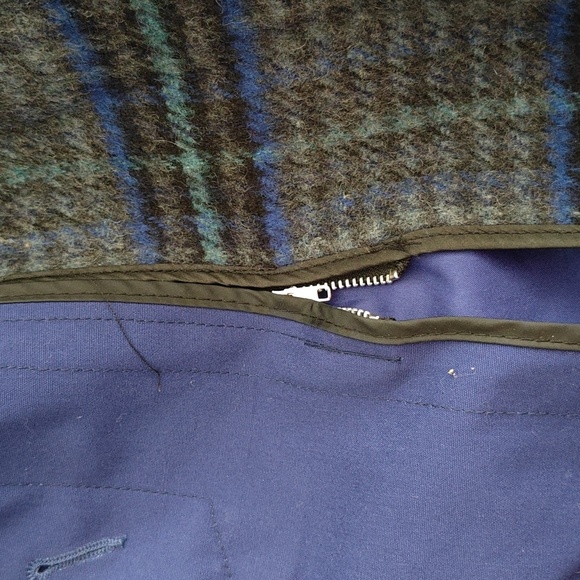 London Fog Blue Trenchcoat 14.5 with removable lining - Picture 6 of 7